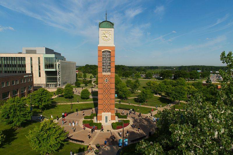 Grand Valley's primary campus in Allendale, Michigan.